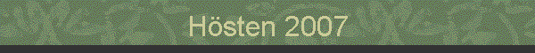 Hösten 2007