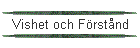 Vishet och Förstånd